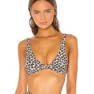 NWOT Tularosa Claudia Top in Leopard- Small